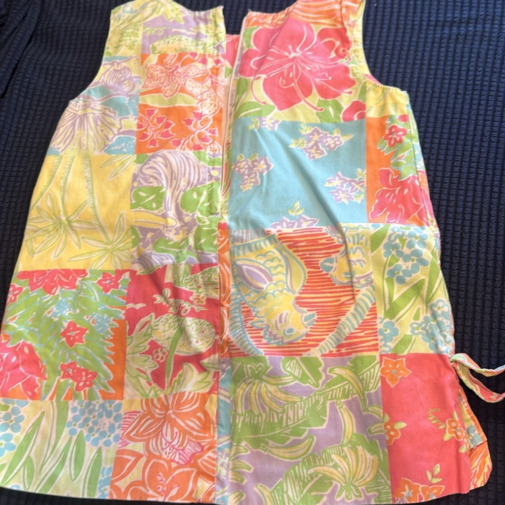 Multi color and patterned 2T Lily Pulitzer dress - Picture 2 of 2